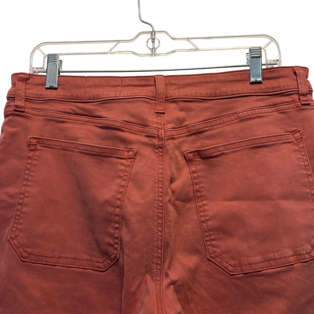Cosmic Blue Love Terracotta Women's Size 31 Utility Straight Leg Pants - Picture 2 of 7